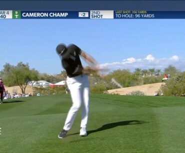 Cameron Champ   Round 2, Waste Management Open 2019