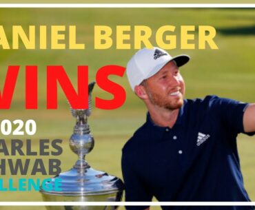 Daniel Berger Charles Schwab Challenge 2020 Winner | Virtual Press Conference Interview FIRST TO TEE
