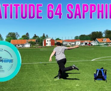 Latitude 64 Opto Sapphire - How does it fly for a beginner? Disc Golf Review