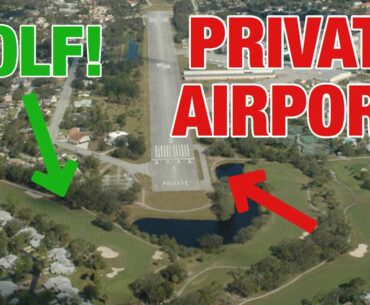 EPIC $12 GOLF COURSE WITH ITS OWN PRIVATE AIRPORT!!