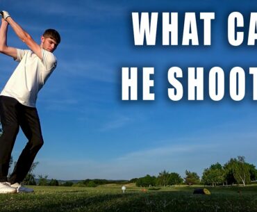 Helping a HIGH HANDICAP GOLFER Shoot Under His Handicap!!! | On-Course Golf Lesson...