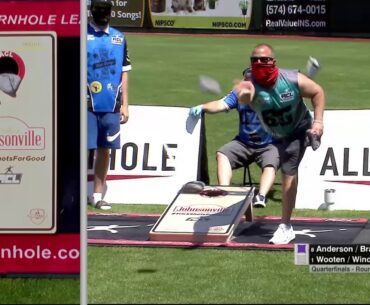 Cornhole: Noah Wooten 9 Point Round