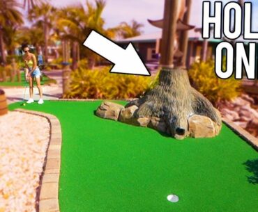Ultimate Mini Golf Hole In One Risk Putt!