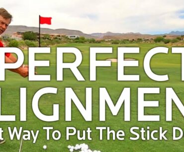 Golf Alignment Tip For Perfect Stick Placement (Important)