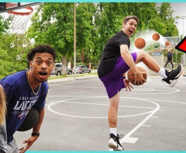 2v2 Trick Shot H.O.R.S.E. *Full Court SLAM DUNK*