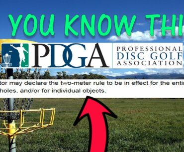 TOP 5 PDGA RULES YOU DIDN'T KNOW ABOUT!