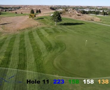 Hillside Golf Course Sidney NE   Hole # 11 Par 3