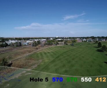 Hillside Golf Course Sidney NE   Hole #5 Par 5