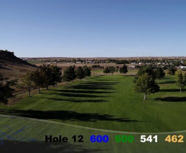 Hillside Golf Course Sidney NE  Hole #12 Par 5