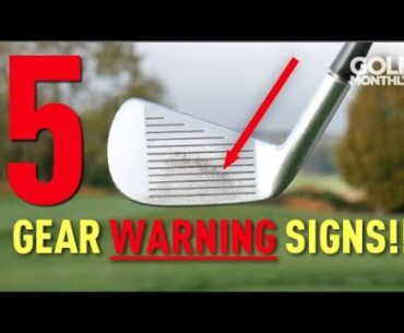 5 GOLF GEAR WARNING SIGNS!! Golf Monthly