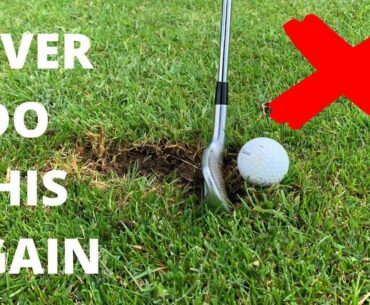 STOP HITTING BEHIND THE GOLF BALL *Awesome Results*
