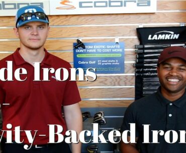 Beginner Golfers Test Blade Irons Vs. Cavity-Backed Irons