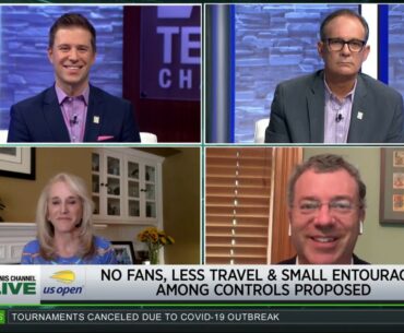 Tennis Channel Live: Wertheim On US Open Going On As Scheduled, Adria Tour's Lack Of Social Distance
