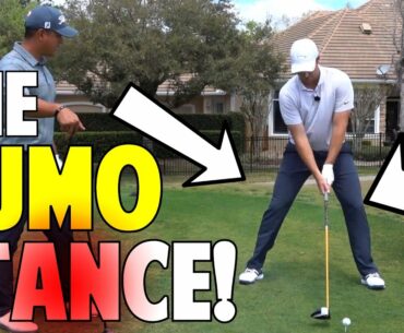 Hit Consistently Powerful Golf Shots | Sumo Drill
