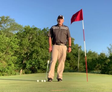 Control the Speed of your Putt with the Length of your Stroke