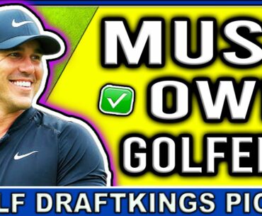 RBC Heritage DraftKings DFS MUST OWN Picks | DFS Golf Picks