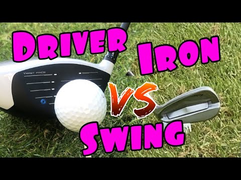 DRIVER SWING vs IRON SWING – game changer! DRIVER SWING vs IRON SWING - game changer!