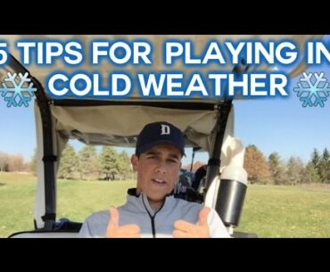 5 Tips for Playing in Cold Weather