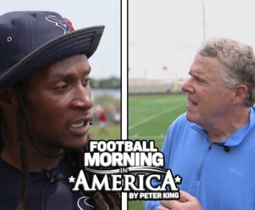 DeAndre Hopkins reveals the secret to his reliable hands (FULL INTERVIEW) | NBC Sports