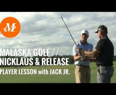 Malaska Golf // Jack Nicklaus Hand Release // Golf Swing // Hand Movement