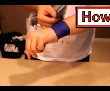 How to | Properly Tape Your Wrists