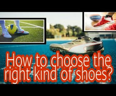 Choosing the right kind of shoes to prevent injuries.