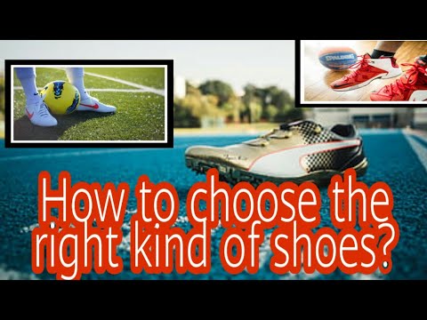 Choosing the right kind of shoes to prevent injuries. Choosing the right kind of shoes to prevent injuries.