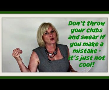 Golf Tips - Anger Management On The Golf Course by Golf Mental Tips