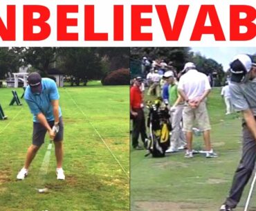 This is his FIRST GOLF LESSON EVER - Unbelievable Results [Complete Beginner]