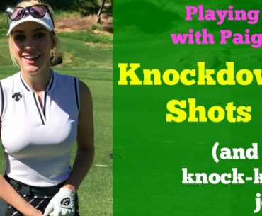 How to Hit a Knockdown Shot // Golf Tips with Paige Spiranac // Shadow Creek
