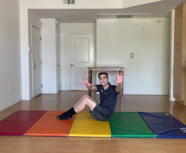 Gymnastics class #28 for Broadway Boys with Coach Sam!