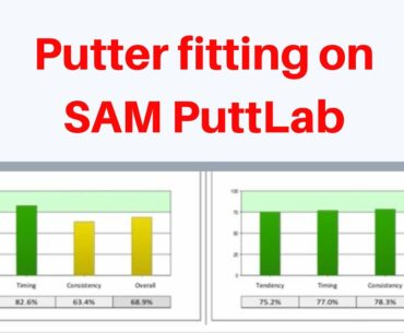 Putter Fitting on SAM PuttLab at Club Champion