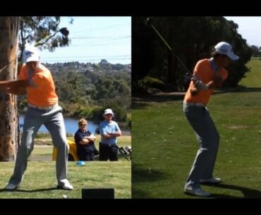 Driver golf swing sequence Curtis Luck 2014 at Waverley Golf Club