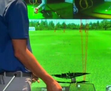 Wedge Gap Test and Golf Lesson at Surbiton Golf Studio