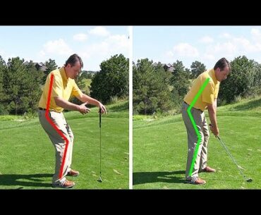 Golf Basics: Referee Drill for proper address position