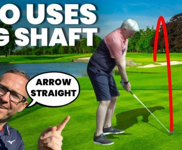 PGA PRO USES REGULAR SHAFT IRONS - FANTASTIC RESULTS!