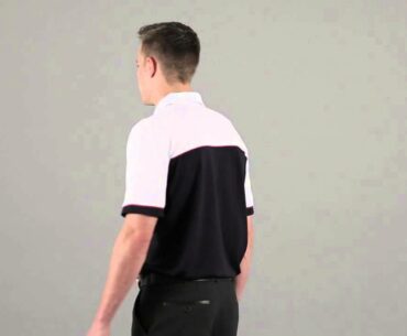 Glenmuir - Tresco Contrast Panel Golf Polo Shirt