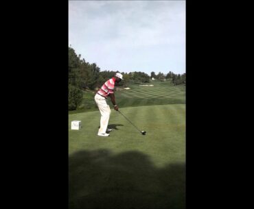 Anfernee "Penny" Hardaway Tees off #3 - Michael Jordan Celebrity Invitational 2013