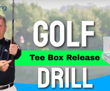 Releasing The Club At Impact - Golfers Tee Box Drill