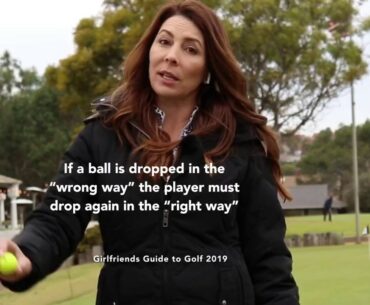 If You Forgot to Drop Golf Ball at Knee Height