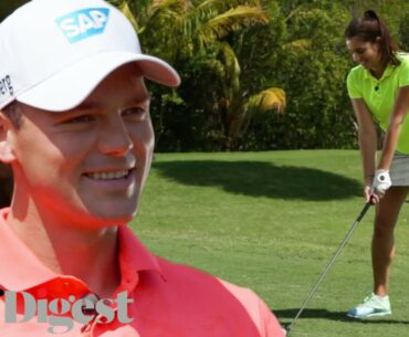 Martin Kaymer Gives German Golf Lesson to Amateur American | Golf Digest