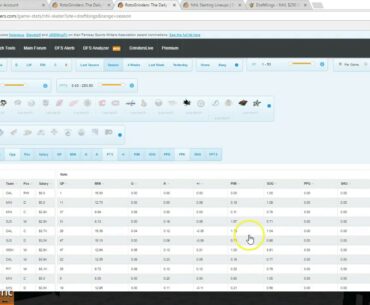 DFS Army NHL Winning Lineup Strategy Jan 24 Pt 2