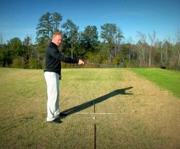 Golf Lesson Right Arm at Address