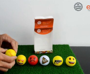 Emoji Golf Balls Unboxing