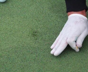 Maintenance Monday - Fixing a Ball Mark