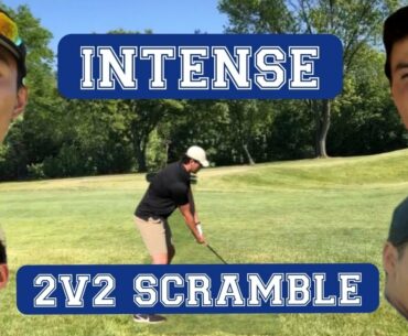 THIS 2v2 SCRAMBLE GOT INTENSE | MCBM GOLF | PART I