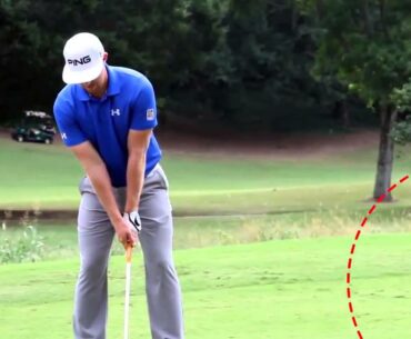 FootJoy DryJoys Casual Golf Shoes worn by Hunter Mahan