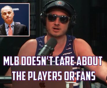 MLB Commissioner Rob Manfred Admits He Doesn't Care About the Players