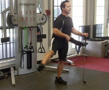 Golf fitness Warm up to increase your Hip Mobility for a more consistent golf swing.