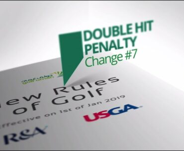 Ball Double Hit youtube - Golf New Rules